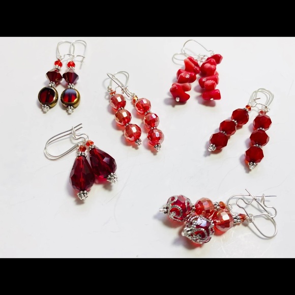 Rebellious Reds Collection ❤️❤️ Jewelry Set - Picture 3 of 3